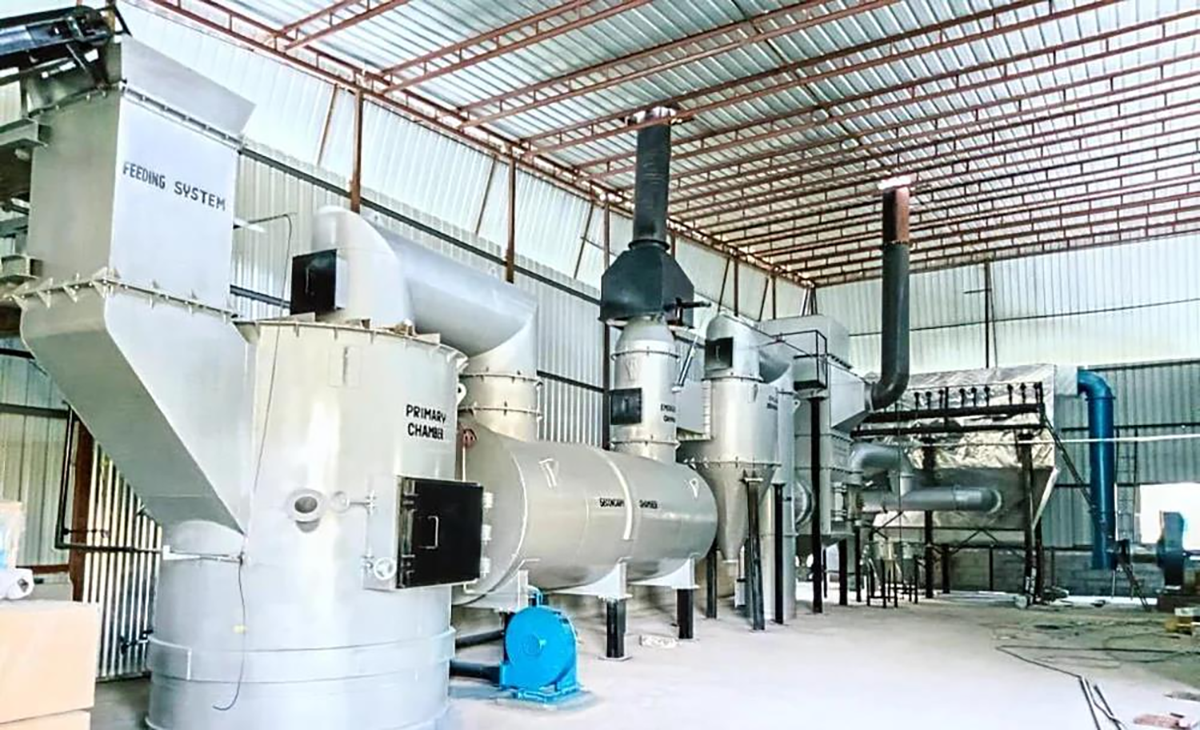 incinerador de residuos médicos