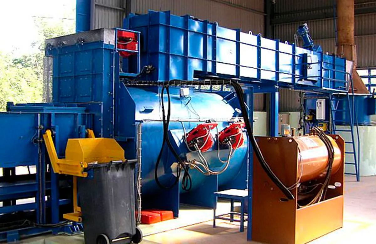 incinerador de residuos médicos