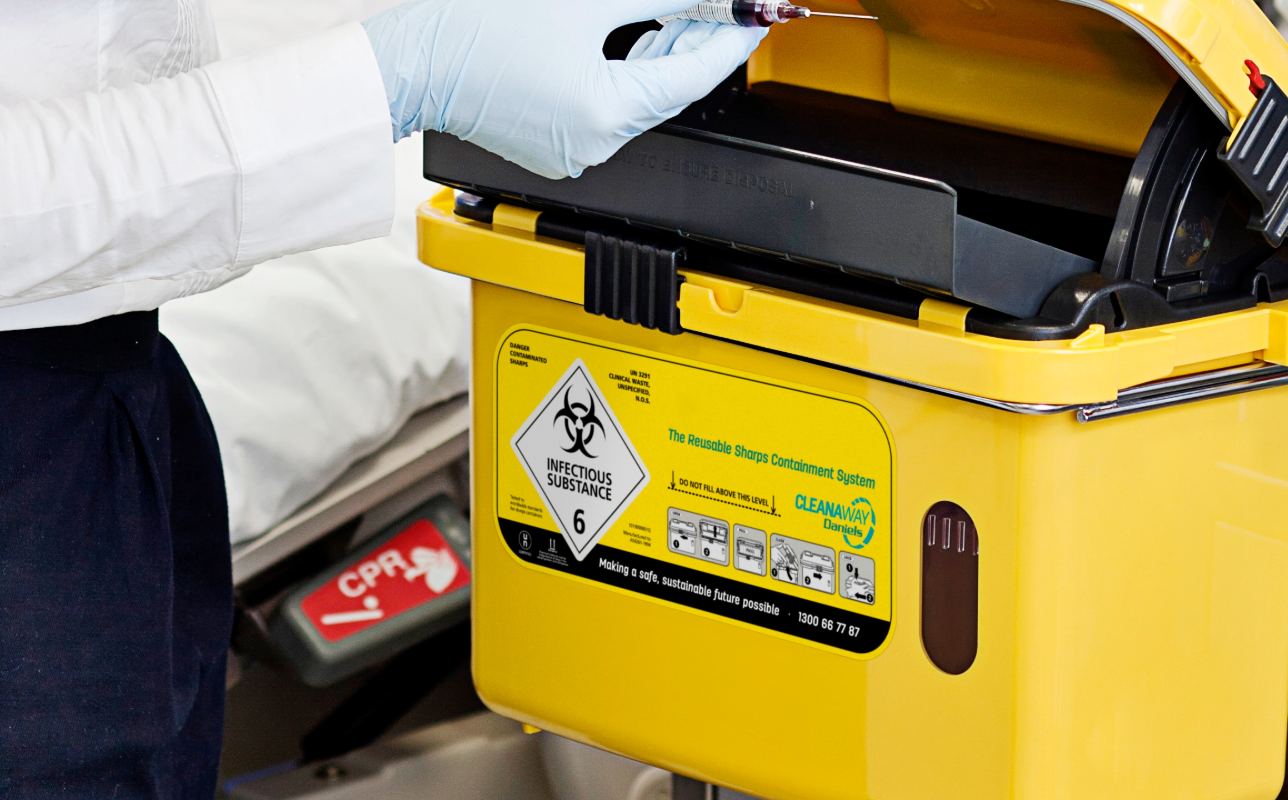 reusable sharps container
