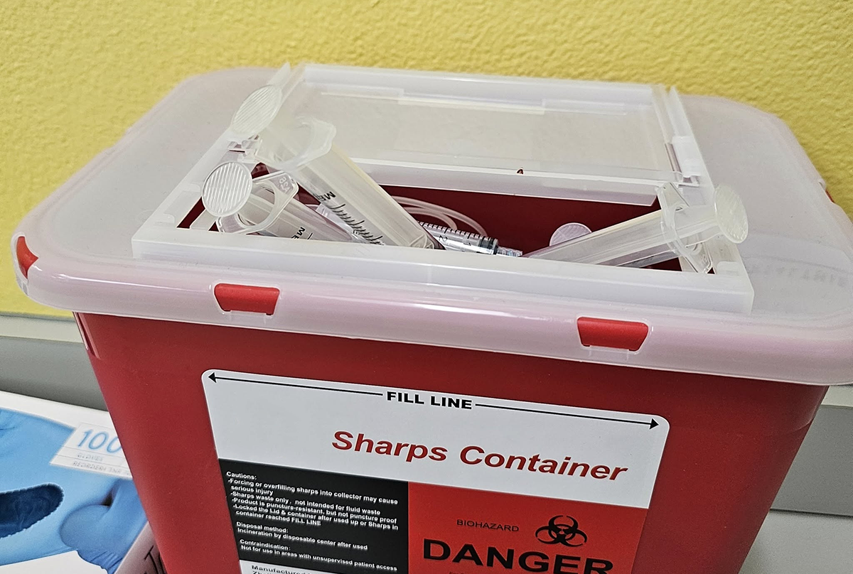 sharps container safety