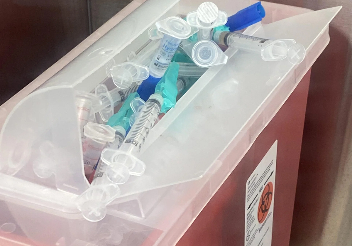 sharps container safety
