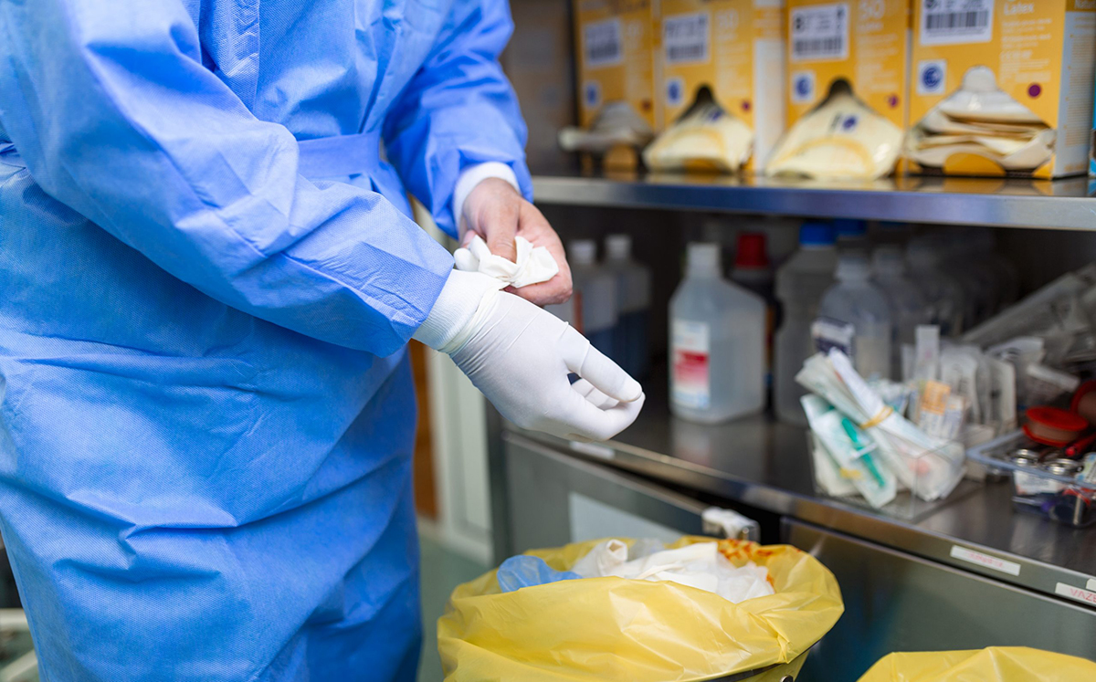 sharps container