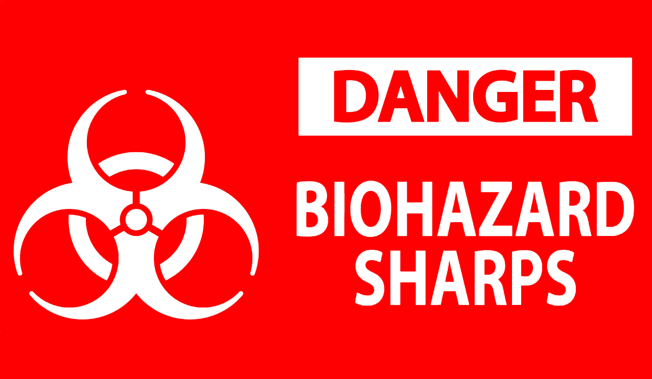 sharps container