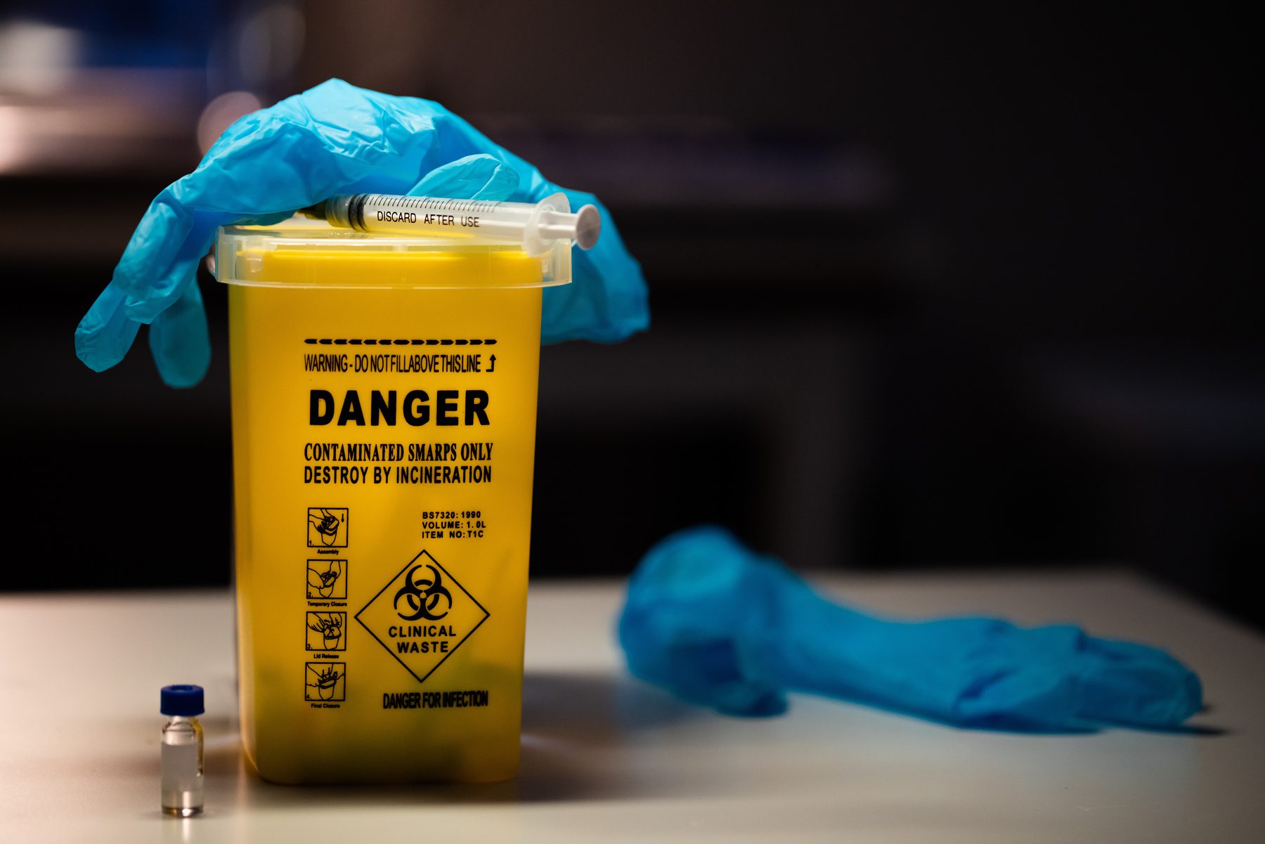 sharps disposal
