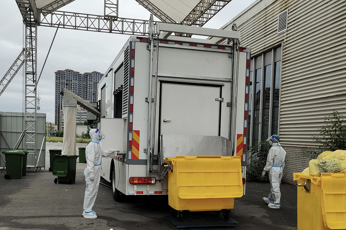 medical waste transport