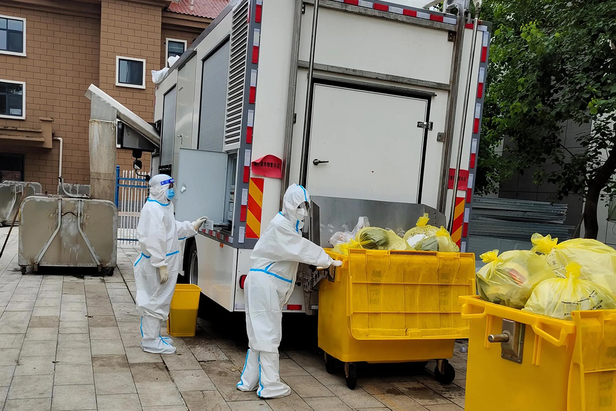 medical waste transport