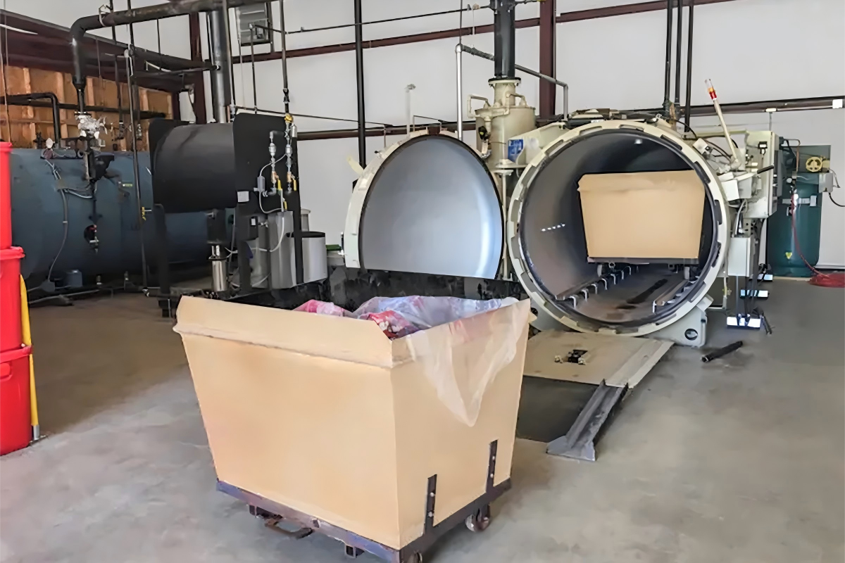 medical waste autoclave