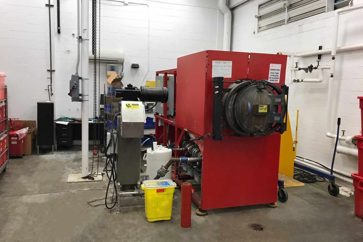 medical waste autoclave
